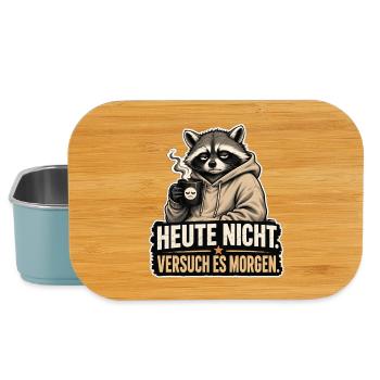 Heute nicht - Lunch Box - Hellblau - Vorne