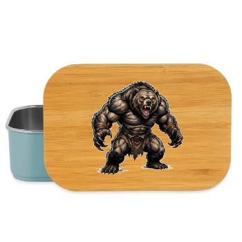 Bear Boy - Lunch Box - light blue - Front