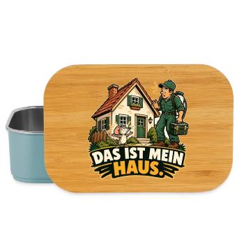 Mein Haus - Lunch Box - Hellblau - Vorne