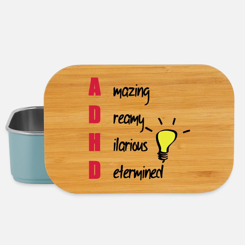 ADHD / ADHS Support Geschenk - Lunch Box - Hellblau