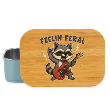 Raton Rocker Feelin Feral - Boîte à goûter - bleu pâle - Devant