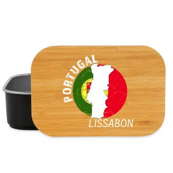 Lisbon - Lunch Box - black - Front
