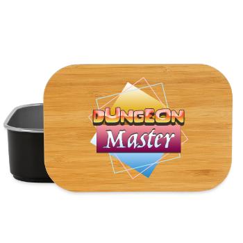 Maître de jeu rétro Dungeon Masters - Boîte à goûter - noir - Devant