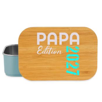 ÉDITION 2027 DU PAPA DU BÉBÉ - Boîte à goûter - bleu pâle - Devant