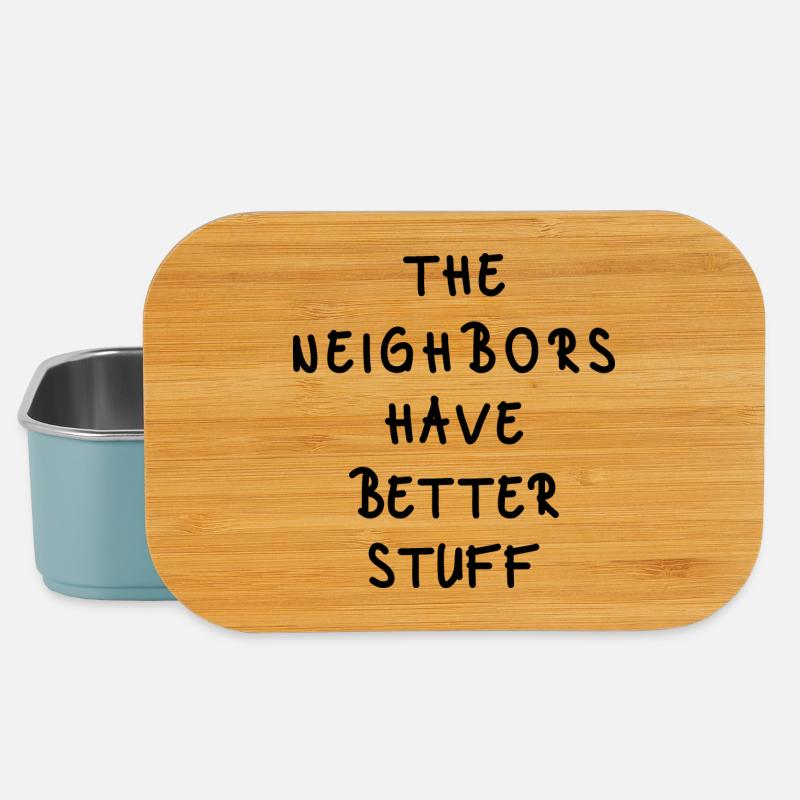The Neighbors Have Better Stuff - Lunch Box - Hellblau