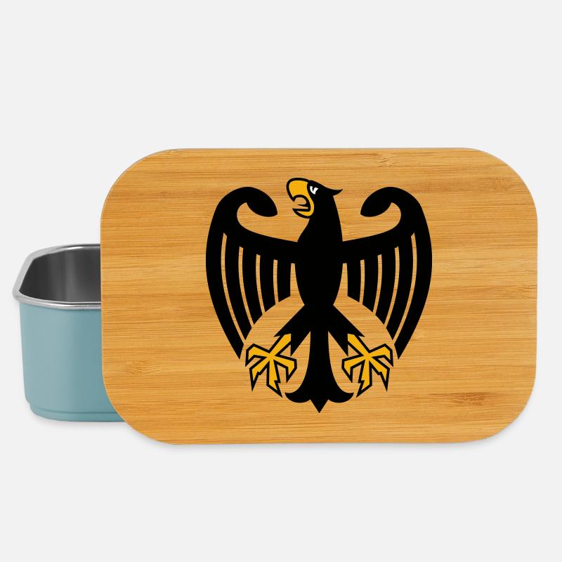 Bundesadler Deutschland Adler Wappen - Lunch Box - Hellblau