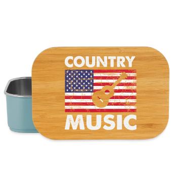 Country Music - Lunch Box - Hellblau - Vorne