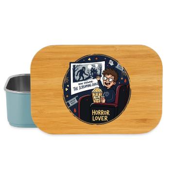 Horror Lover Kino Nacht Design - Lunch Box - Hellblau - Vorne