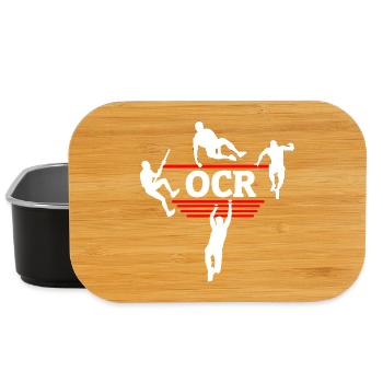 OCR Minimal – Sauberes Hindernisdesign - Lunch Box - Schwarz - Vorne