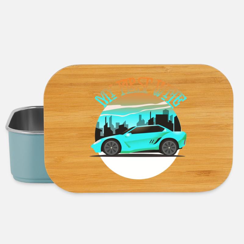 My First Wife - Lunch Box - light blue