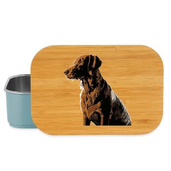 Dog - Lunch Box - light blue - Front