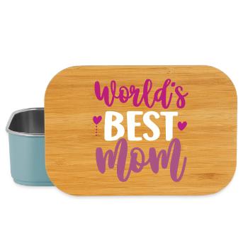 Die beste Mutter der Welt - Lunch Box - Hellblau - Vorne