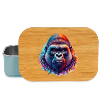 Gorilla - Lunch Box - light blue - Front