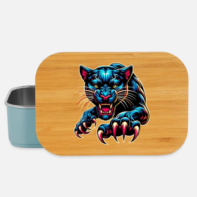 Panther - Lunch Box - Hellblau