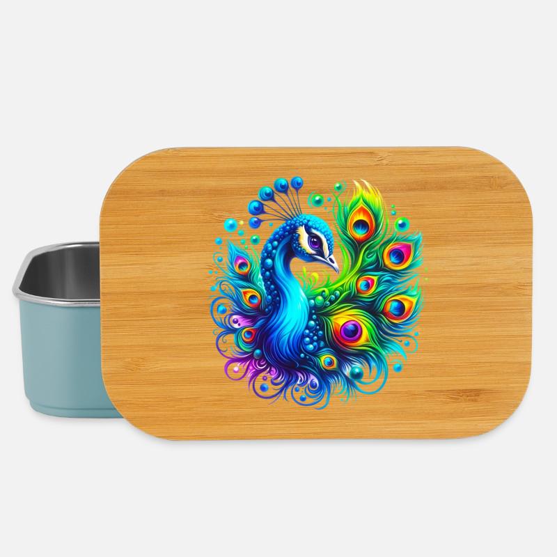 Pfau - Lunch Box - Hellblau