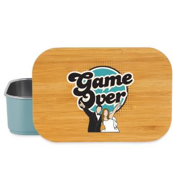 Game Over - Lunch Box - Hellblau - Vorne