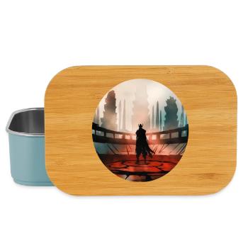 Red Wasteland Guardian - Lunch Box - light blue - Front
