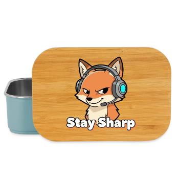 StaySharp Fuchs Headset - Lunch Box - Hellblau - Vorne