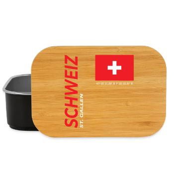 St. Gallen - Lunch Box - black - Front