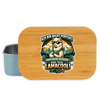 Lamacool Lama Motiv - Lunch Box - Hellblau - Vorne