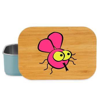 Fliege - Lunch Box - Hellblau - Vorne