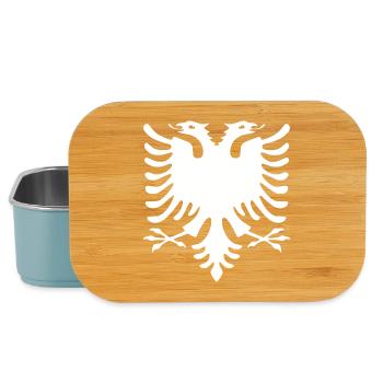albanie white 2013 800.dpi - Lunch Box - Hellblau - Vorne