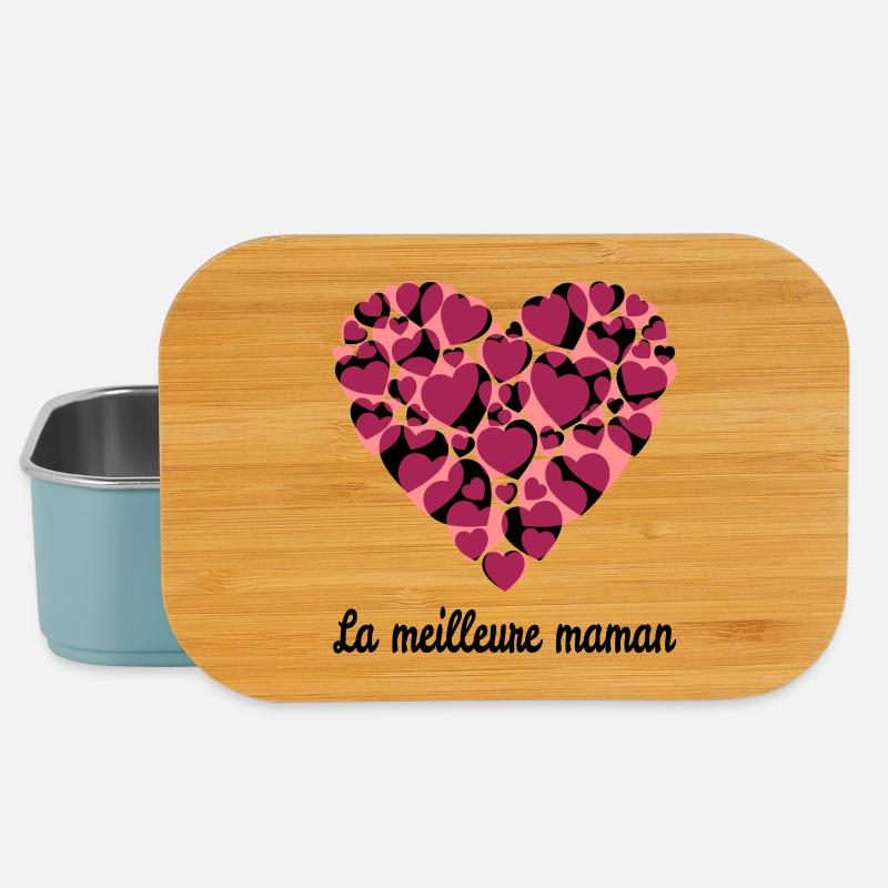 la_meilleure_maman - Boîte à goûter - bleu pâle
