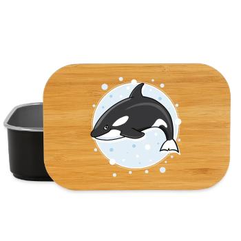 Killer whale - Lunch Box - black - Front