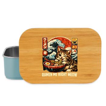 Ramen Katze Kanagawa - Lunch Box - Hellblau - Vorne