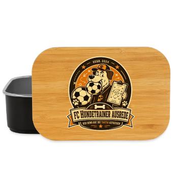 FC Hundetrainer Ausrede - Lunch Box - Schwarz - Vorne