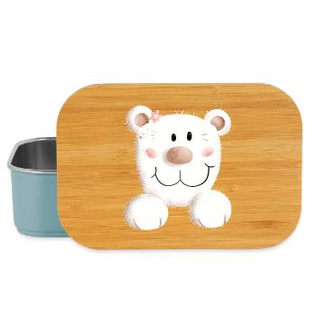 Sweet Bear I Bear I Teddy I Teddy Bear Gift - Lunch Box - light blue - Front