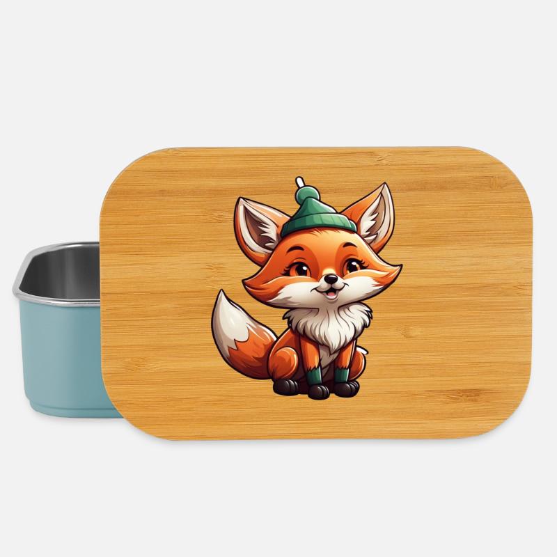 Fuchs - Lunch Box - Hellblau