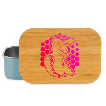 Klare Motocross Botschaft - Lunch Box - Hellblau - Vorne