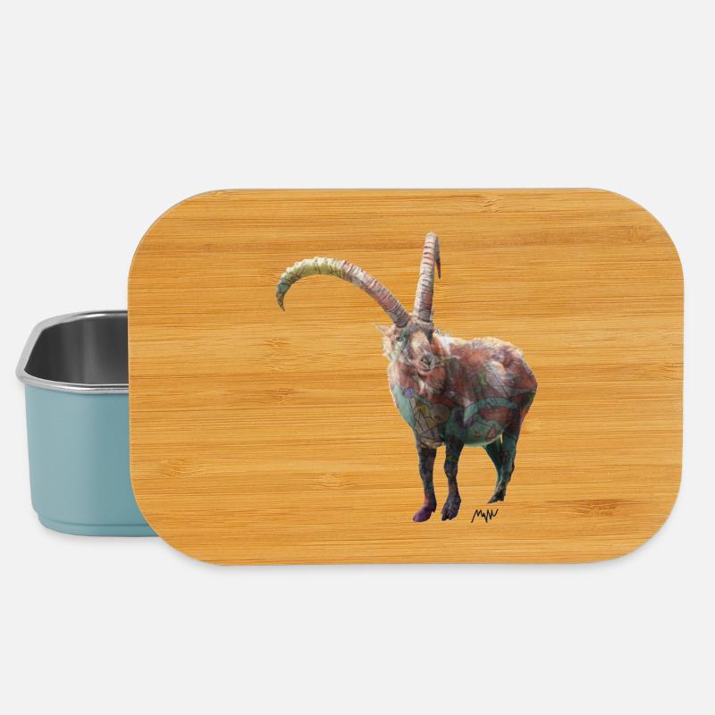 Steinbock - Lunch Box - Hellblau
