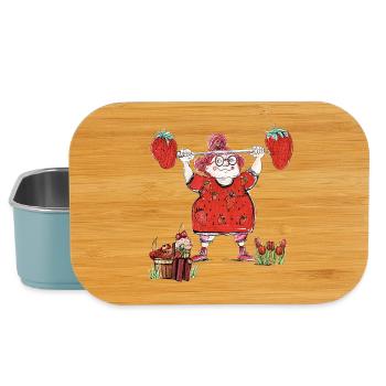 Mrs. Red - Lunch Box - light blue - Front