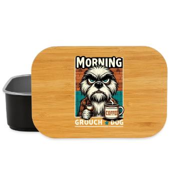 Coffee first thing in the morning - Lunch Box - black - Front
