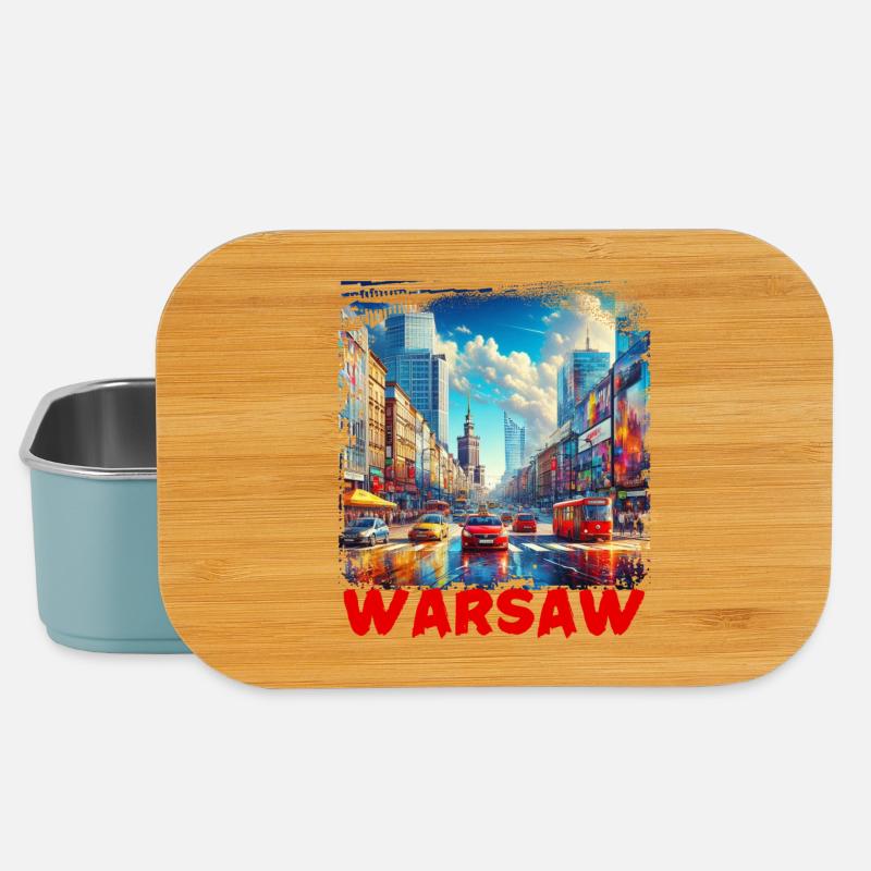 Warschau - Lunch Box - Hellblau