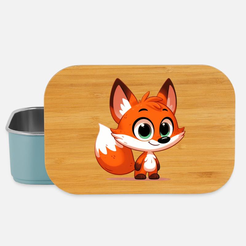 Fuchs - Lunch Box - Hellblau
