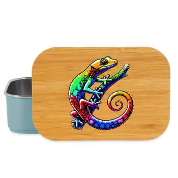 Gecko - Lunch Box - Hellblau - Vorne