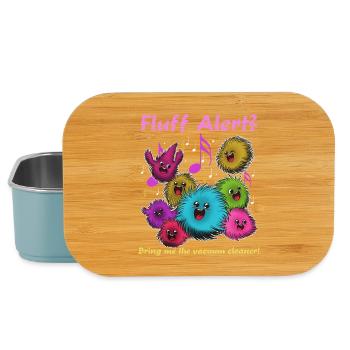 Fluffige Flusen Tanzparty - Lunch Box - Hellblau - Vorne