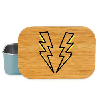 Lightning flash lighting - Lunch Box - light blue - Front