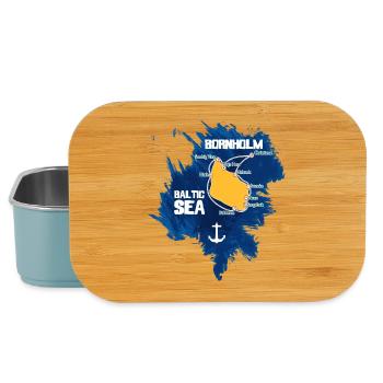 Bornholm Baltic Sea - Lunch Box - Hellblau - Vorne
