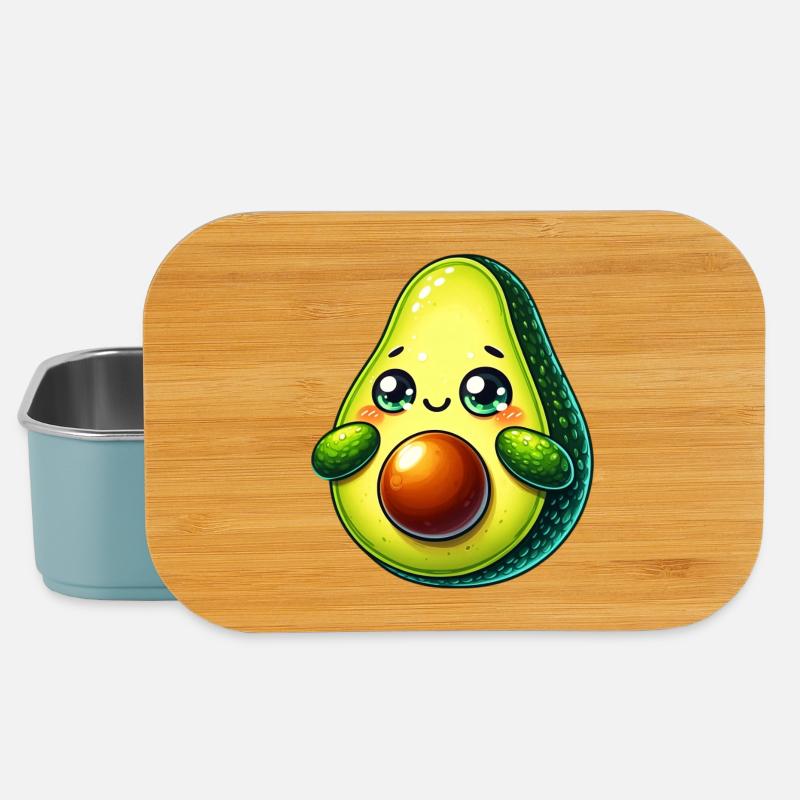 Avocado - Lunch Box - Hellblau