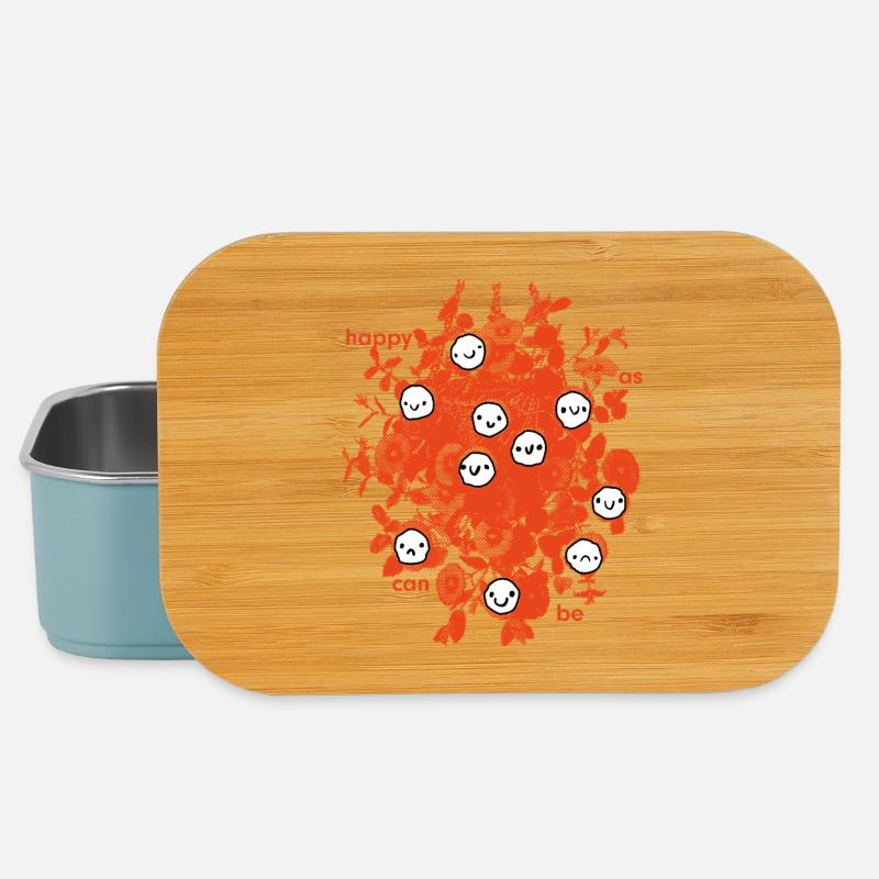 So glücklich wie möglich - Lunch Box - Hellblau