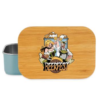 Beer Festival - Lunch Box - light blue - Front