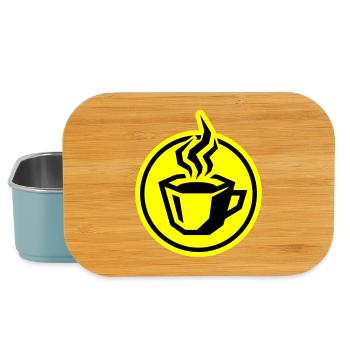 kaffee symbol - Lunch Box - Hellblau - Vorne