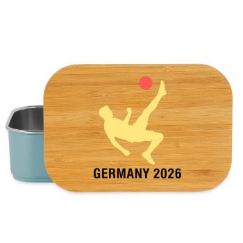 Fußballer 2026 Deutschland Fan - Lunch Box - Hellblau - Vorne