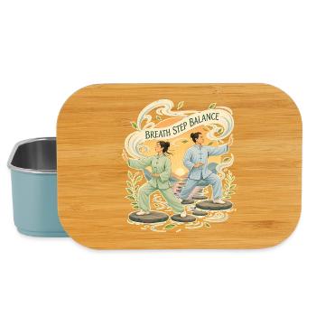 BREATH STEP BALANCE - Lunch Box - light blue - Front