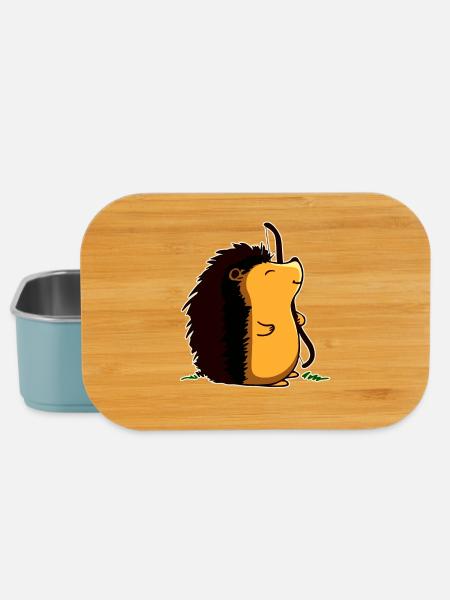 Archer Hedgehog - Lunch Box - light blue