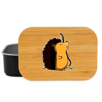 Bogenschützen-Igel - Lunch Box - Schwarz - Vorne
